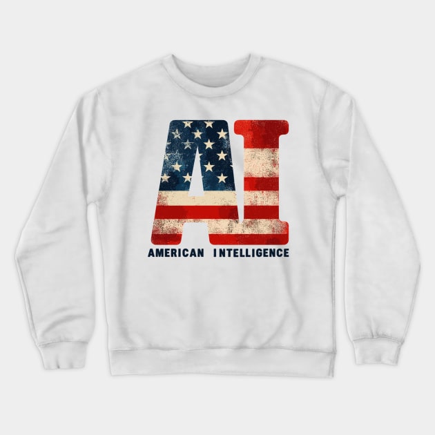 AI Crewneck Sweatshirt by Vehicles-Art